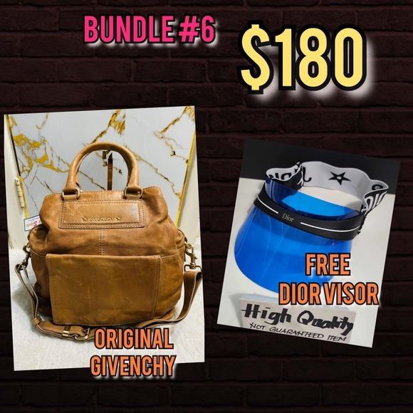 SOLD!!(2for350)Original Givenchy 2way bag - Picture 9 of 12